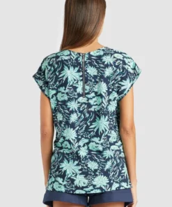 Khujo SAWYER - Blusa - Xc3 Lichen Sketch Floral App, Mujer -Tienda de ventas KHUJO 990f8fd18d464733a903ddf12bb13f04