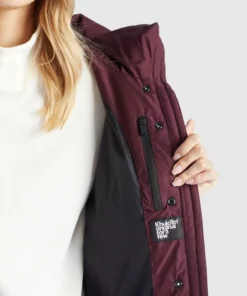 Khujo JORDIS2 - Abrigo De Invierno - Weinrot, Mujer -Tienda de ventas KHUJO 995f8e491bbc4202b213944fb147cf66