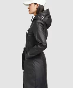 Khujo GLENNA - Impermeable - Schwarz, Mujer -Tienda de ventas KHUJO 99759c5ff28c49b7ac49d04be145cebc