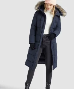 Khujo LISSANDRA - Abrigo De Invierno - Dunkelblau, Mujer -Tienda de ventas KHUJO 99a433da05894b46820daa9fcd051369