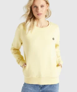 Khujo LISEL - Sudadera - Hellgelb, Mujer