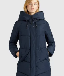 Khujo JORDIS2 - Abrigo De Invierno - Dunkelblau, Mujer