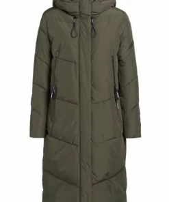 Khujo SONJE3 - Abrigo De Invierno - Dunkeloliv, Mujer -Tienda de ventas KHUJO 9b06c039f90c432aa6a29f525f5bb44a