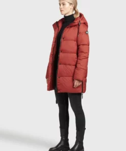 Khujo NIDALEE - Abrigo De Invierno - Blassrot, Mujer -Tienda de ventas KHUJO 9c293f5d5ca74538afeba2d619793044