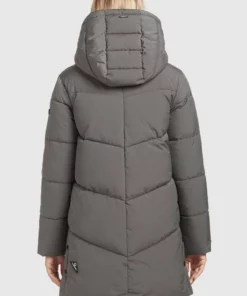 Khujo BINE - Abrigo De Invierno - Graugrün, Mujer -Tienda de ventas KHUJO 9ccb7133c4b848b5bb056816a499866d