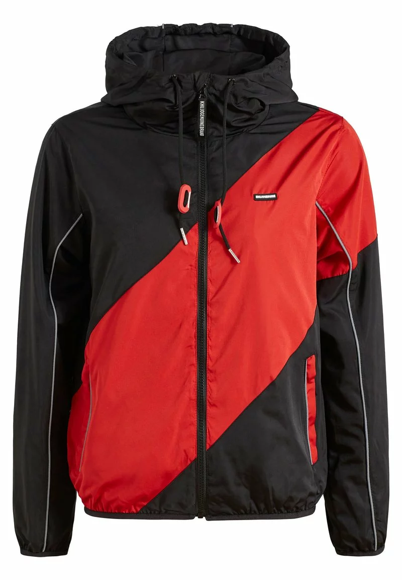 Khujo AKAMU - Chaqueta Fina - Black/red, Mujer 8 Khujo AKAMU - Chaqueta Fina - Black/red, Mujer - Imagen 8