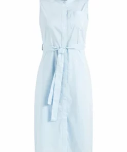 Khujo THERES - Vestido Camisero - Hellblau, Mujer -Tienda de ventas KHUJO 9d0fbbc5b9eb4bf696e9968f8f9a66bb