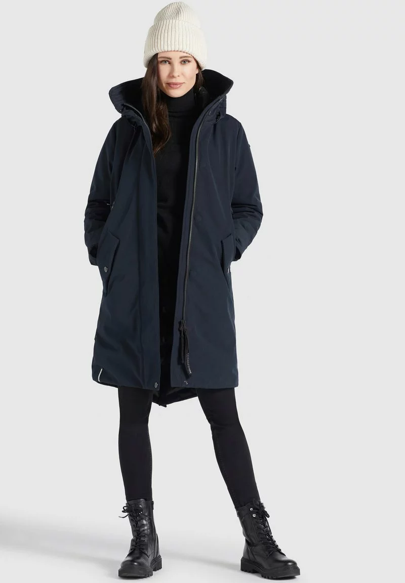 Khujo CHARLYN2 - Abrigo De Invierno - Dunkelblau, Mujer 2 Khujo CHARLYN2 - Abrigo De Invierno - Dunkelblau, Mujer - Imagen 2
