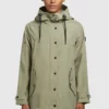 Khujo JELLE - Parka - Graugrün, Mujer