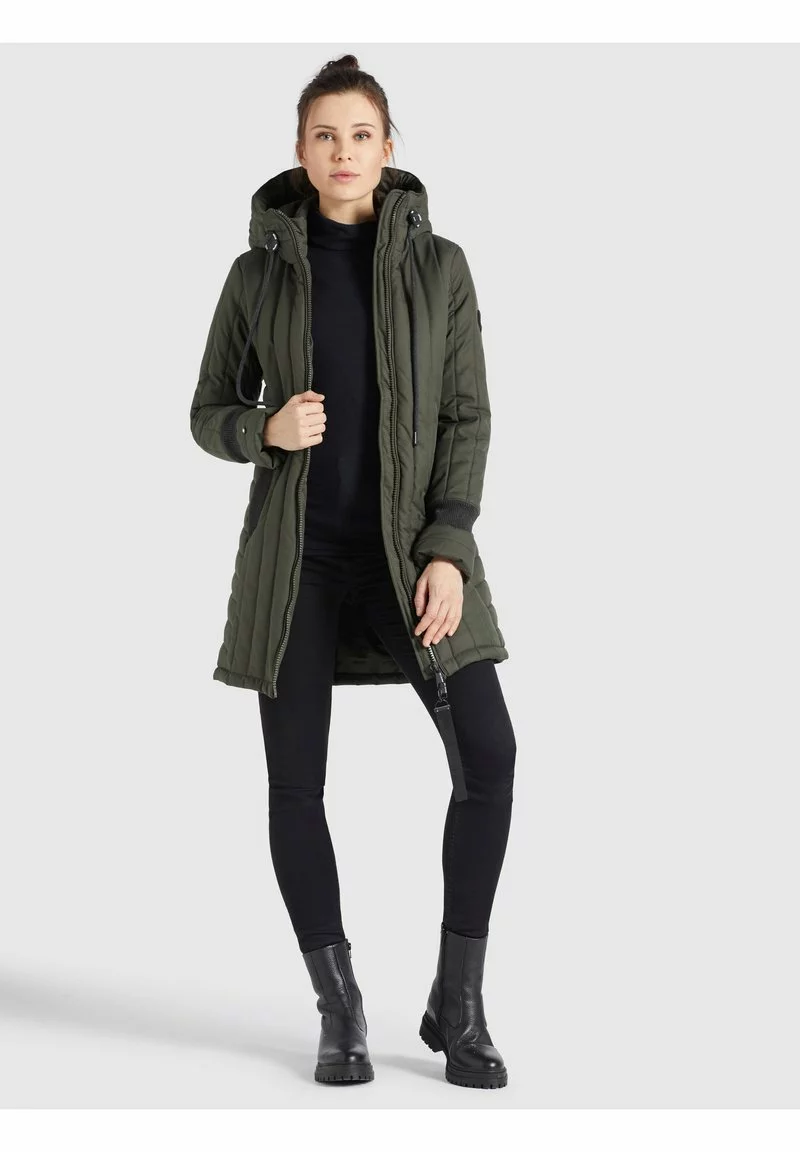 Khujo JERRY PRIME5 STRUCTURED - Abrigo De Invierno - Dunkeloliv, Mujer 1 Khujo JERRY PRIME5 STRUCTURED - Abrigo De Invierno - Dunkeloliv, Mujer
