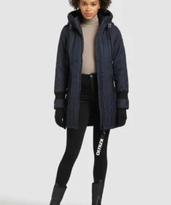 Khujo JERRY PRIME5 STRUCTURED - Abrigo De Invierno - Dunkelblau, Mujer -Tienda de ventas KHUJO 9df11d47f2984cf2b0c0c5d619df6d92