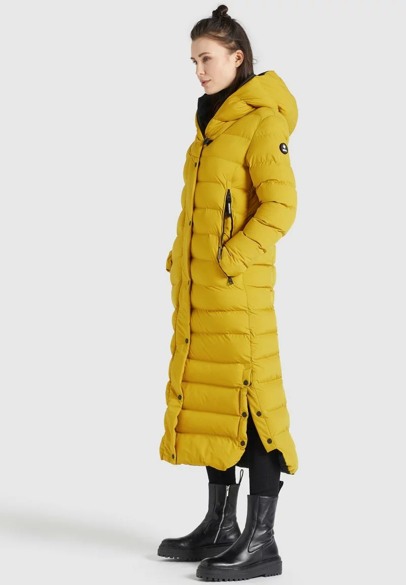 Khujo DIWANA MATT - Abrigo De Invierno - Gelb, Mujer 6 Khujo DIWANA MATT - Abrigo De Invierno - Gelb, Mujer - Imagen 6