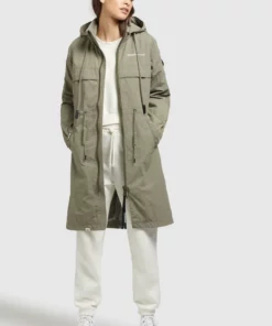 Khujo VOYA - Parka - Graugrün, Mujer -Tienda de ventas KHUJO 9e42bce56c2445899a85fded32c25185