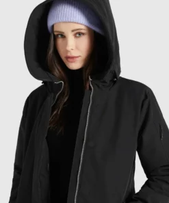 Khujo MANAMA - Abrigo De Invierno - Schwarz, Mujer -Tienda de ventas KHUJO 9edf73c67c3e4d0aaaa06beafd80c8d5