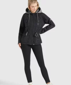 Khujo FAMKE - Chaqueta De Entretiempo - Schwarz, Mujer -Tienda de ventas KHUJO 9ee32ebe932b48c5b3db96751c5c3ae6