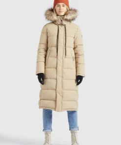 Khujo LISSANDRA - Abrigo De Invierno - Beige, Mujer