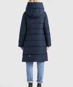 Khujo JILIAS - Abrigo De Invierno - Dunkelblau, Mujer -Tienda de ventas KHUJO a000e0a7521547f19472170dbe6045b7