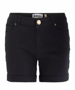 Khujo RIVEN - Shorts Vaqueros - Schwarz, Mujer -Tienda de ventas KHUJO a04869e3538f407590e02d996b523751