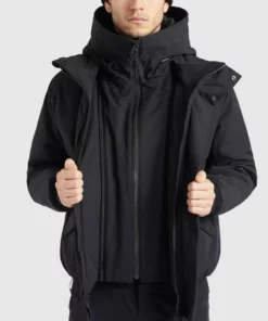 Khujo MARSANS - Chaqueta De Invierno - Schwarz, Hombre -Tienda de ventas KHUJO a04b15602d4c4ae7b80ae485c6039c3c