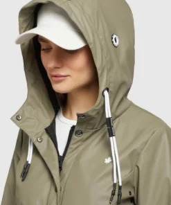 Khujo GLENNA - Impermeable - Graugrün, Mujer -Tienda de ventas KHUJO a079d642d2544851a58df8b661d1a63f