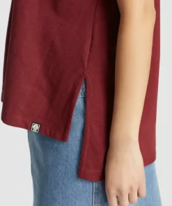 Khujo VELDA - Polo - Tibetan Red, Mujer -Tienda de ventas KHUJO a113d14dd5b843f8837fa3a63be8502f