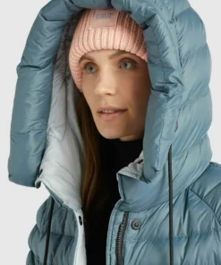 Khujo MANTEL NIANA SHINE - Abrigo De Invierno - Blaugrau, Mujer -Tienda de ventas KHUJO a16058a2bf8c437d9030d7ad46d8011d