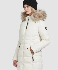 Khujo AMARAY2 - Abrigo De Invierno - Naturweiß, Mujer -Tienda de ventas KHUJO a183c65a75f44cd2bd05b1bd9fd197e5