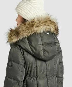 Khujo IRELIA - Abrigo De Invierno - Graugrün, Mujer -Tienda de ventas KHUJO a1df0aa862394f42bceb3580f9238632