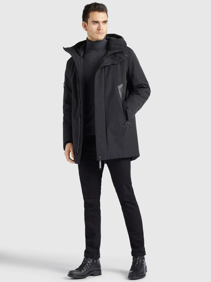 Khujo RACE - Abrigo De Invierno - Schwarz, Hombre 2 Khujo RACE - Abrigo De Invierno - Schwarz, Hombre - Imagen 2