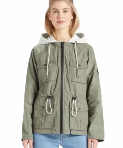 Khujo FAMKE - Chaqueta De Entretiempo - Hellkhaki, Mujer -Tienda de ventas KHUJO a34d4f72b6e549b78a48a23c7234ac59