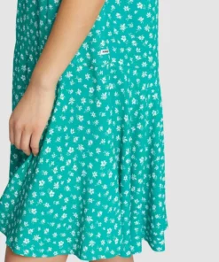 Khujo AVARU - Vestido Informal - Grün, Mujer -Tienda de ventas KHUJO a3ac15c04a614e7f9616cf2b2043e77b