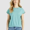 Khujo MARIKA - Camiseta Estampada - Aqua Meliert, Mujer