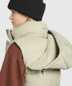 Khujo MAGNETA MATT - Chaleco - Blassgrün, Mujer -Tienda de ventas KHUJO a3c24c3cea814ef0a78b36b56b3830b5