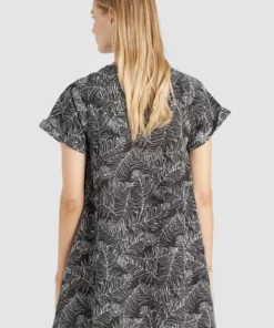 Khujo IOCASTE - Vestido Ligero - Schwarz Gemustert, Mujer -Tienda de ventas KHUJO a3e55ee3c7ae495b8fc92751c27d07b6