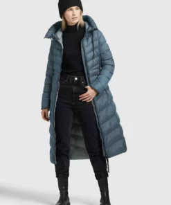 Khujo INGRAM SHINE - Abrigo De Invierno - Blaugrau, Mujer 12 Khujo INGRAM SHINE - Abrigo De Invierno - Blaugrau, Mujer -Tienda de ventas KHUJO a460d13d77374667b9ce353a28256f03