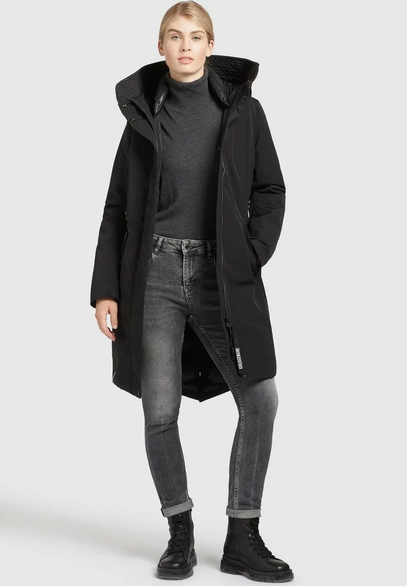 Khujo CHARLYN2 - Abrigo De Invierno - Schwarz, Mujer 6 Khujo CHARLYN2 - Abrigo De Invierno - Schwarz, Mujer - Imagen 6