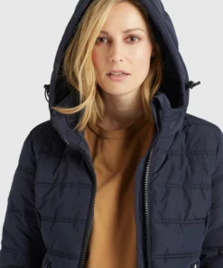 Khujo FAYONA - Chaqueta De Invierno - Dark Blue, Mujer -Tienda de ventas KHUJO a568868de907402db13b4f6189d8f245