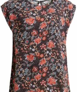 Khujo LERATO - Blusa - Dunkelblau Gemustert, Mujer -Tienda de ventas KHUJO a600b8d1c5154c4e94244e157e942e62