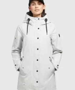 Khujo JELLE - Parka - Hellgrau, Mujer