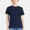 Khujo ALLMUT - Camiseta Básica - Dark Blue, Mujer