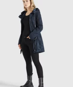 Khujo CATHARINA - Parka - Dunkelblau, Mujer -Tienda de ventas KHUJO a89664e29cf7485997935c6efb6f2c7f