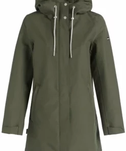 Khujo SOUS - Abrigo Corto - Oliv, Mujer -Tienda de ventas KHUJO a8a1ec00dbe14baba3b8a093529b71cf