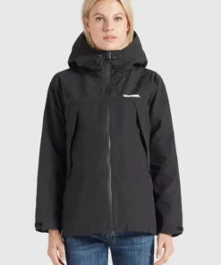 Khujo ROZA - Chaqueta Outdoor - Schwarz, Mujer