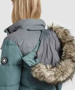 Khujo WINSEN - Chaqueta De Invierno - Blaugrau, Mujer -Tienda de ventas KHUJO a8f31f4a041f42019d1f6128b8344009