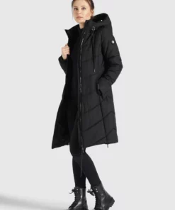 Khujo ARIBAY - Abrigo De Invierno - Schwarz, Mujer -Tienda de ventas KHUJO aa58e56dee8446c689d9f332fe3a172b