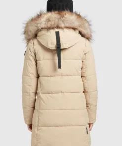 Khujo MANTEL JARVANA - Abrigo De Invierno - Beige, Mujer -Tienda de ventas KHUJO ab69dcc9bb114a94854c66da31ebd7a1