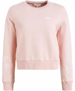 Khujo ANAKONI LEAVES EMBRO - Sudadera - Rosa, Mujer -Tienda de ventas KHUJO ac92779d8e2f49ce82de4cd1d0e83e91