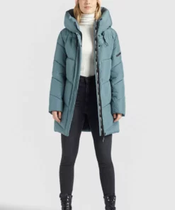 Khujo JORDIS - Abrigo De Invierno - Blaugrau, Mujer -Tienda de ventas KHUJO acbefdc3d04a43b3901bf2d446277d08