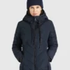 Khujo EIJA2 - Chaqueta De Invierno - Dunkelblau, Mujer