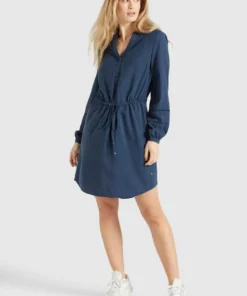 Khujo SORELTA - Vestido Informal - Dunkelblau, Mujer 14 Khujo SORELTA - Vestido Informal - Dunkelblau, Mujer -Tienda de ventas KHUJO adde3d06498b4ab49531196db8030904